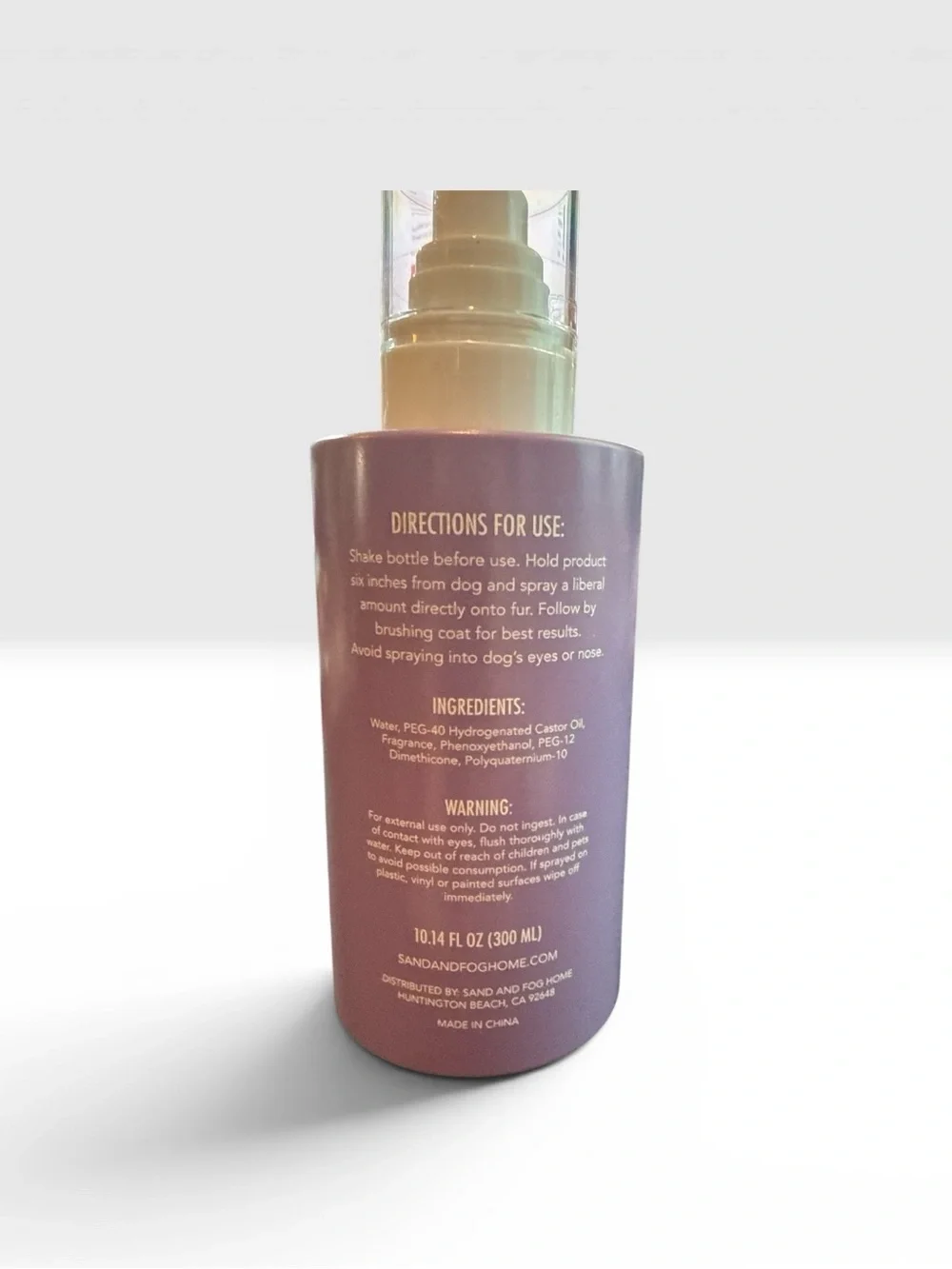 Lavender Coconut Deodorizing Dog Spray - Lavender Coconut Scent 10.14 oz